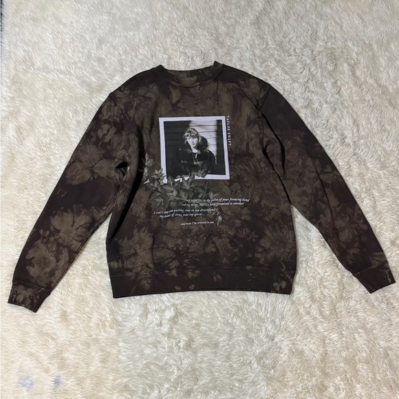Taylor Swift Sweaters - Taylor Swift Your Ivy Grows Crewneck Sweater Evermore Album Merch - Size Medium